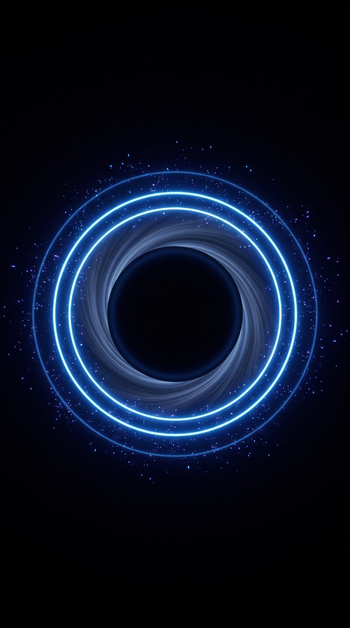 Black Hole Orb Wallpaper